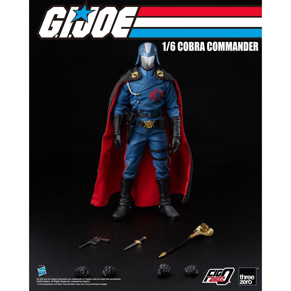 Threezero G I Joe Cobra Commander And Destro Figzero Scale Pre