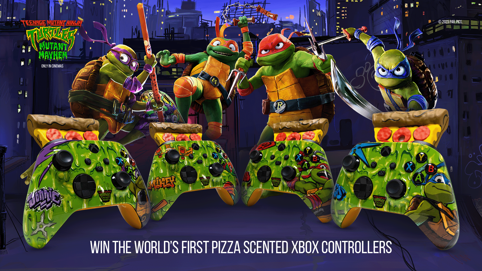 TMNT Movie Xbox Controllers - Sweepstakes 1