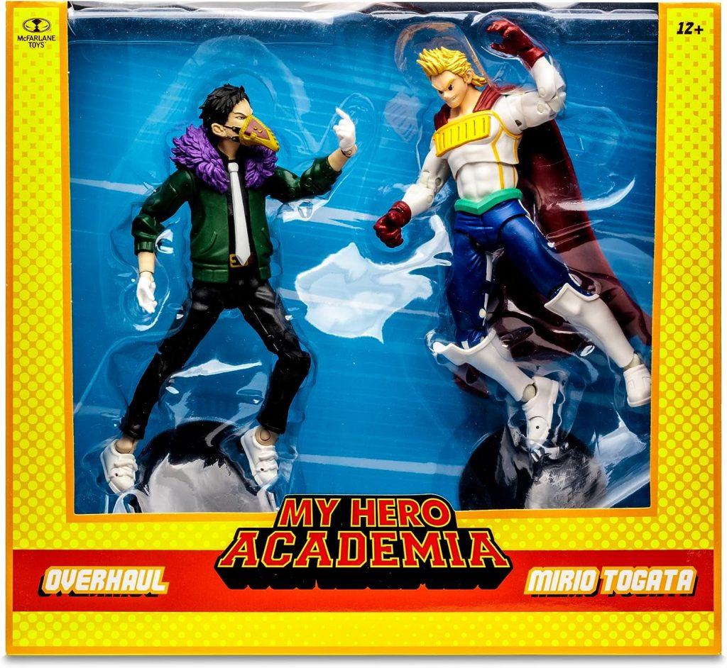 McFarlane Toys My Hero Academia Overhaul VS Mirio Togata 2-Pack Amazon Exclusive Pre-Order