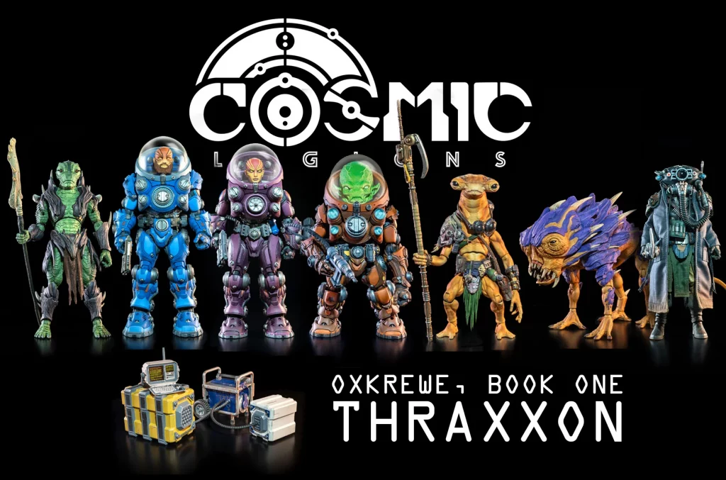 Four Horsemen Cosmic Legions: OxKrewe, Book One - Thraxxon Pre-Order 10
